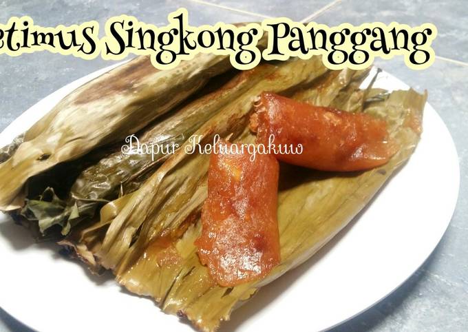 Kue Ketimus Singkong Panggang