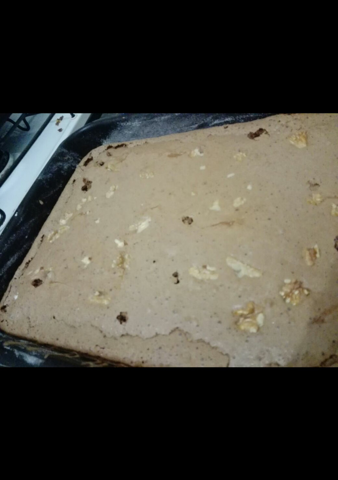 Una foto de Brownie de chocolate súper húmedo y rico!