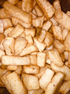 A picture of Fried yam.