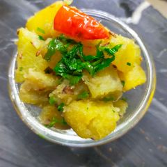 A picture of Purple Sweet Potato Subzi.