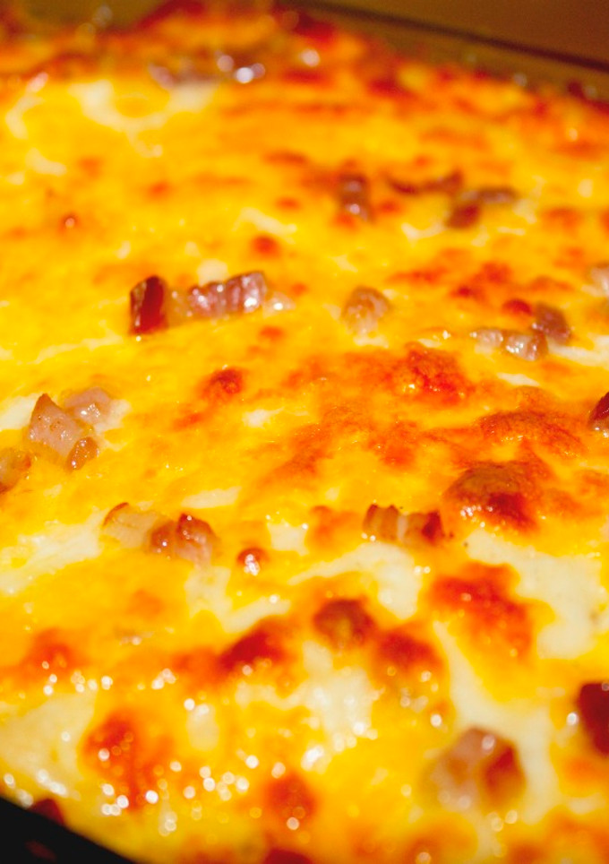 Una foto de Coliflor con queso