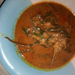 Banga soup A picture of Banga soup.