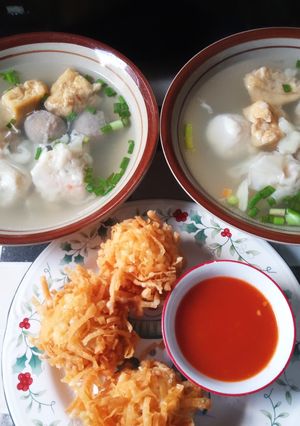 Foto resep Bakso goreng rambutan