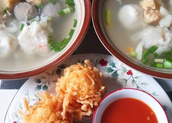 Resep Populer Bakso goreng rambutan Sedap