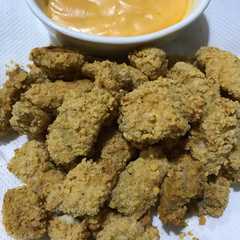 A picture of Baked Popcorn Chicken.