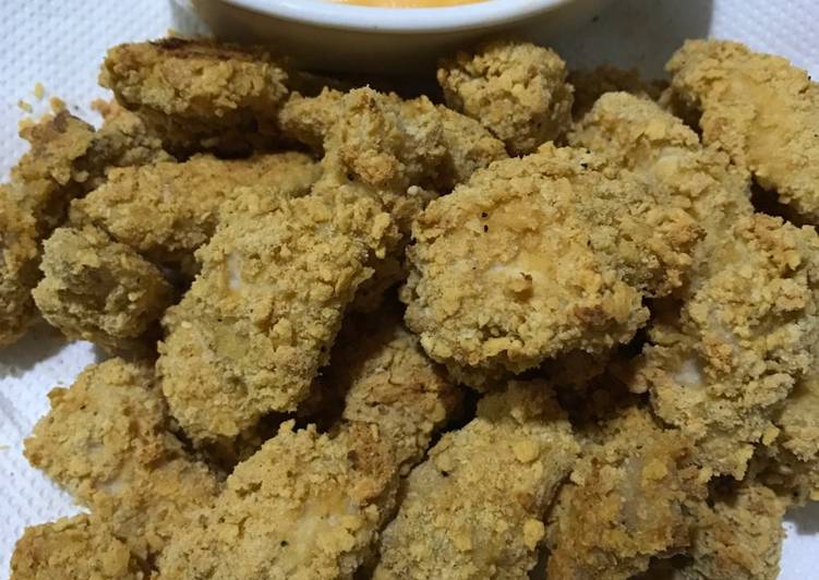 Resep Baked Popcorn Chicken Oleh Nukiko Cookpad