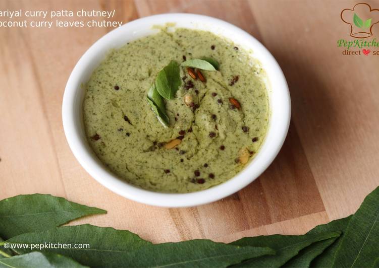 Recipe of Homemade Coconut Curry Leaves Chutney