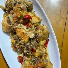 Tumis tahu bawang pedas রেসিপির প্রধান ছবি
