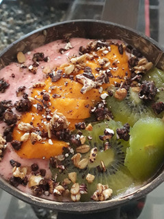 Foto resep Pink Smoothies Bowl (breakfast diet)