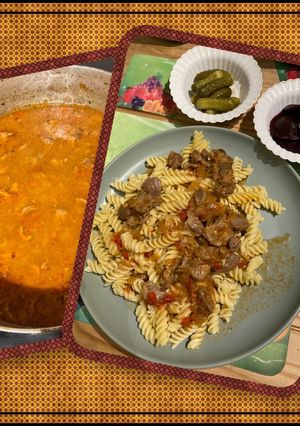 Zúzapörkölt 🧅🧄🌶🍅 😋 recept fotója