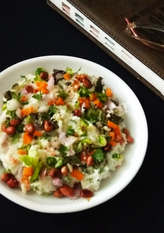 A picture of Curd Poha.