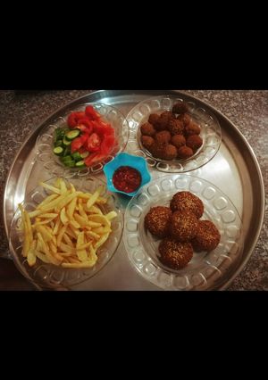 صورة لوصفة طريقة عمل الفلافل