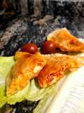 Empanadillas de beicon y pollo