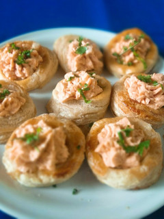 Una foto de Volovanes o Canapés