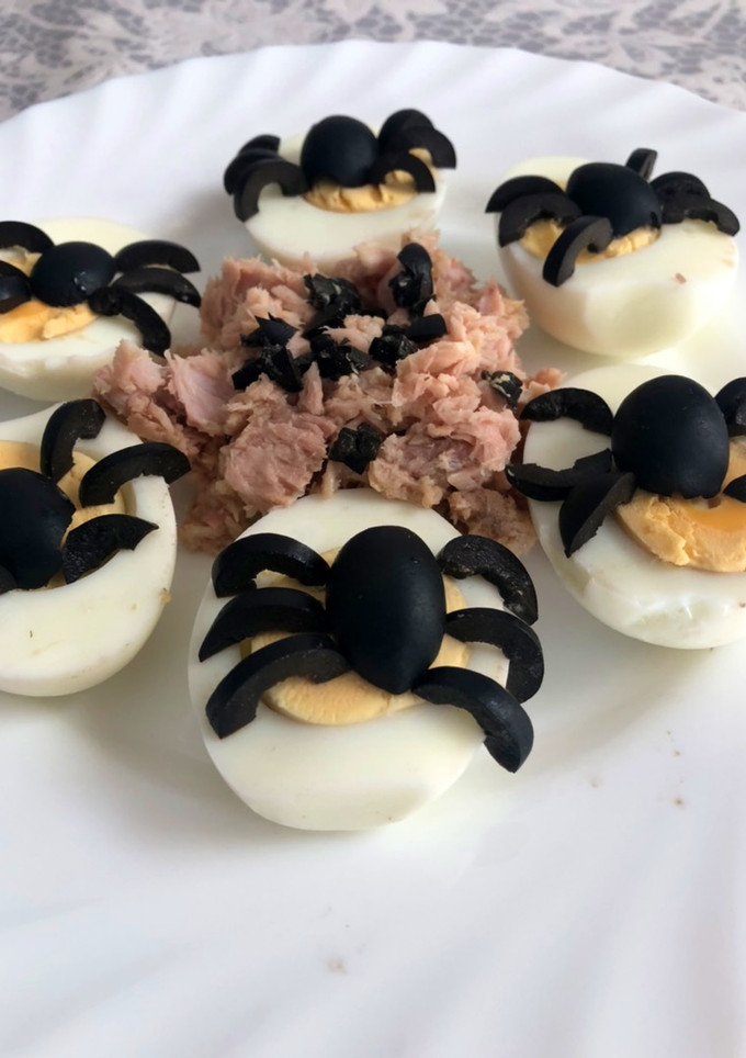 Una foto de Huevos de arañas 🎃