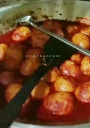 Foto resep Telur (Hintalu) Masak Habang