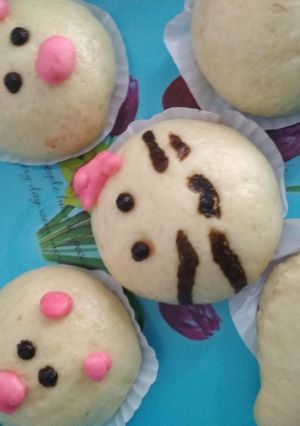 Foto resep Bakpao isi coklat dan selai kcng merah