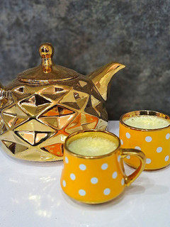 عکسی از دستور شیر زعفران پسته سنتی