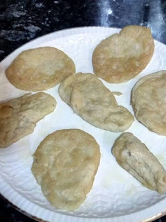 Una foto de Tortitas de arroz fritas