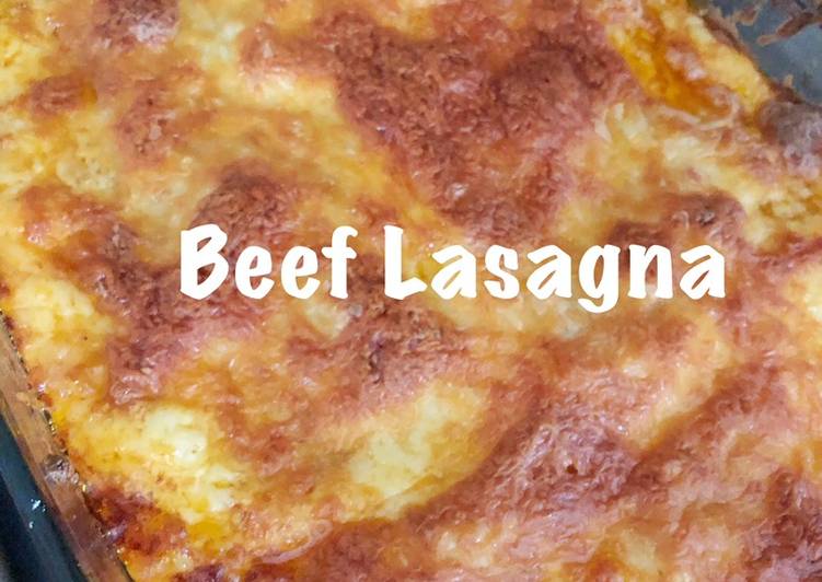 Beef Lasagna