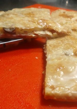 Una foto de Tarta de jamón y queso