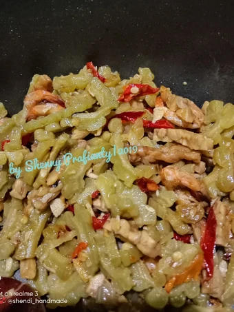 Langkah Gampang Membikin Resep Tumis pare tempe udang ala realfood yang Bikin Ngiler Anti Ribet, Uenak Banget