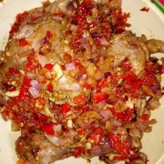 A picture of Pepper chicken.