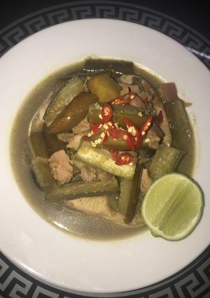 Hình của món Mắm kho dễ làm.