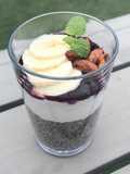 Chia Pudding Heidelbeere