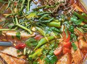 A picture of bún chả cá nha trang