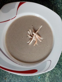 Una foto de Exquisita crema de champiñones