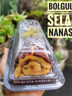 Foto resep Bolu Gulung selai nanas