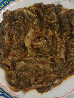 صورة لوصفة شكشوكة سلق