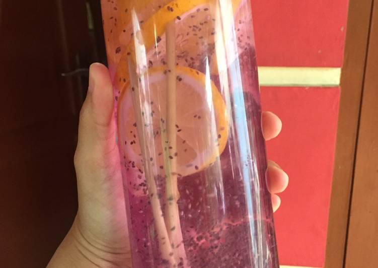 Cara mengolah Infused Water  Cepat