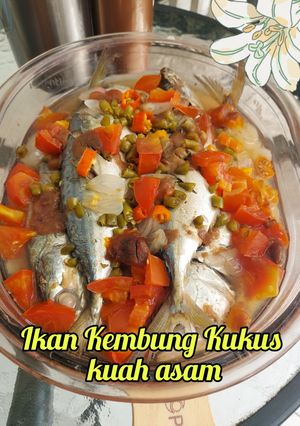 Foto resep Ikan kembung kukus kuah asam