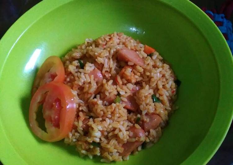 "Nasi Goreng Sosis & Wortel"