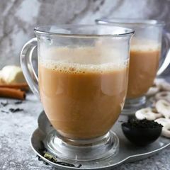 A picture of Cardamom tea ☕.