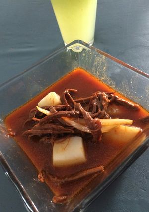 A picture of Shredded Beef Birria-Style.