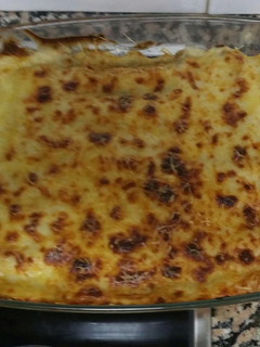 Una foto de Canelones de pechuga de pavo