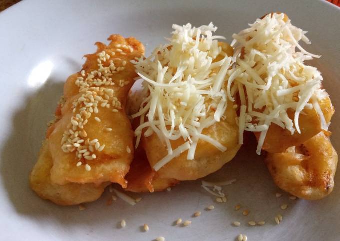 Resep Pisang Goreng Wijen Oleh Teh Risti - Cookpad