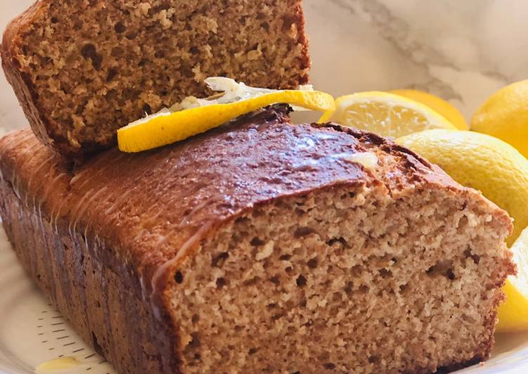 Bizcocho de limón y avena 🍋