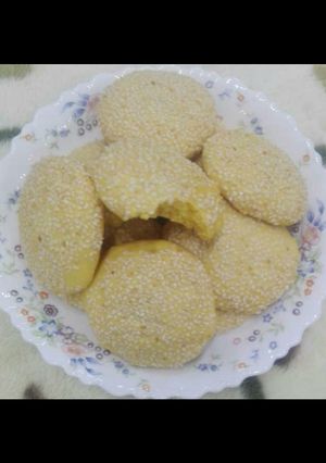 عکسی از دستور کلوچه کنجدی