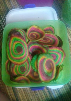 Foto resep Kuping gajah pelangi