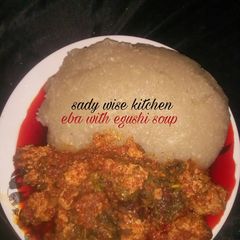 Egusi Soup A picture of Egusi Soup.