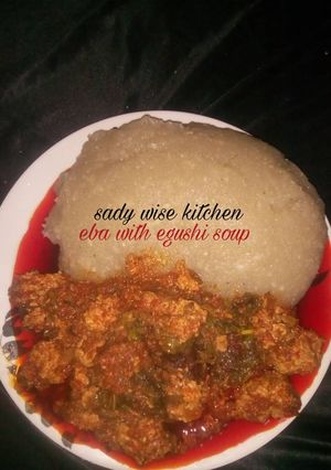 A picture of Egusi Soup.