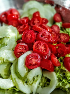 Una foto de ENSALADA🥗para Pizza🍕 Armenia...!