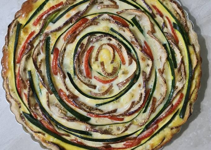 Vegetable tart