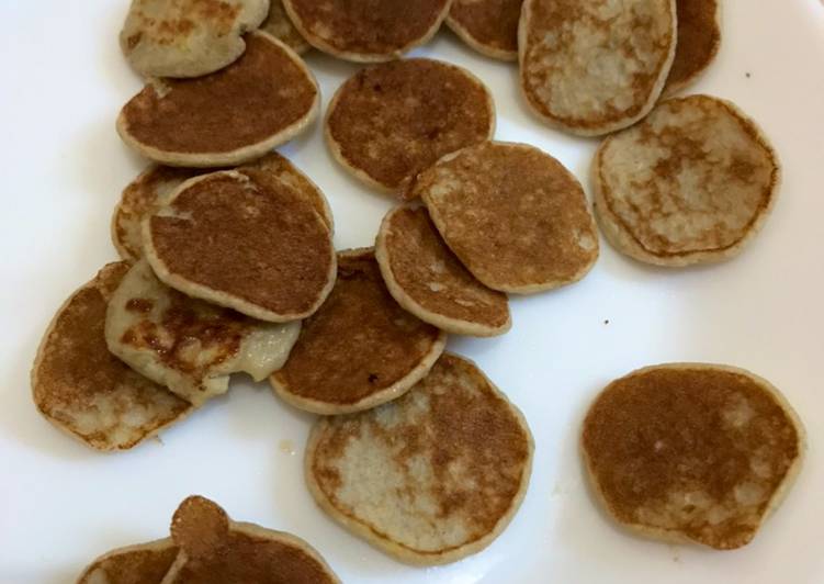 Resep Terbaru Banana Oat Pancake (Baby breakfast 9m+) Mantul Banget