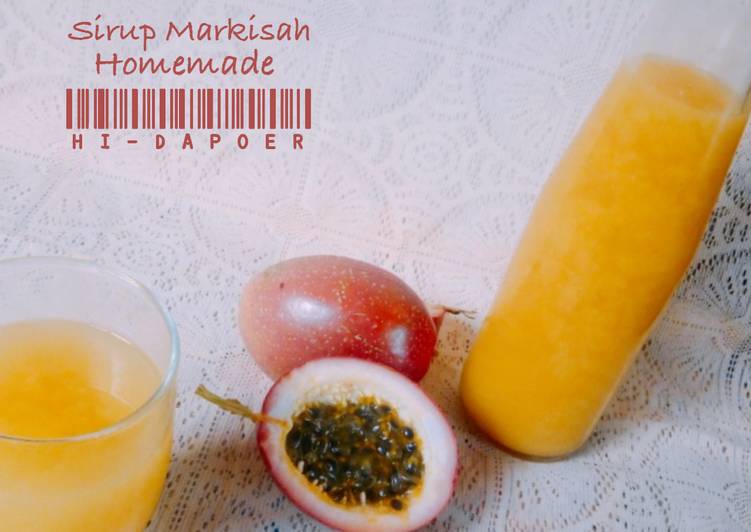 Resep Sirup Markisah Homemade yang Lezat Sekali