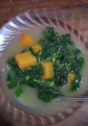 Foto resep Sayur Bayam Labu Kemangi